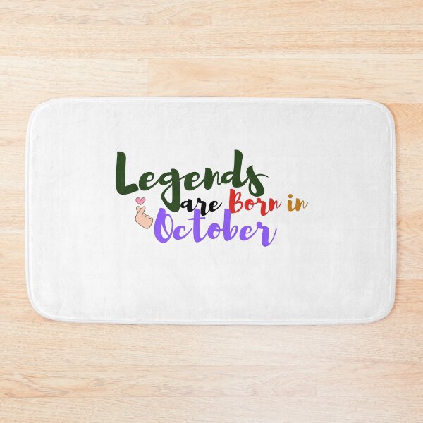 Item preview, Legends are Born in October designed and sold by Sanan Israyilli.