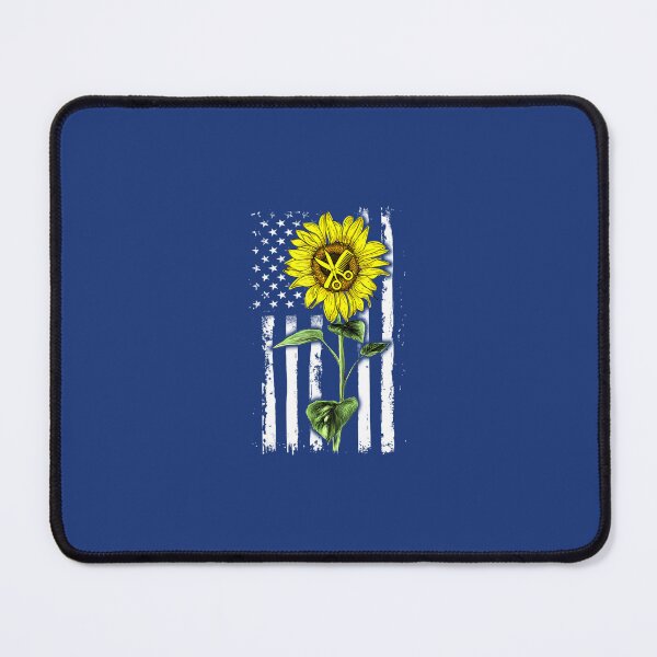 Item preview, American Flag Art Sunflower Hairstylist T	Plus Size 	 	 designed and sold by weilstdaunysk.