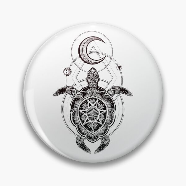 Item preview, Moon Turtle Big  designed and sold by ShivaniBonnell.