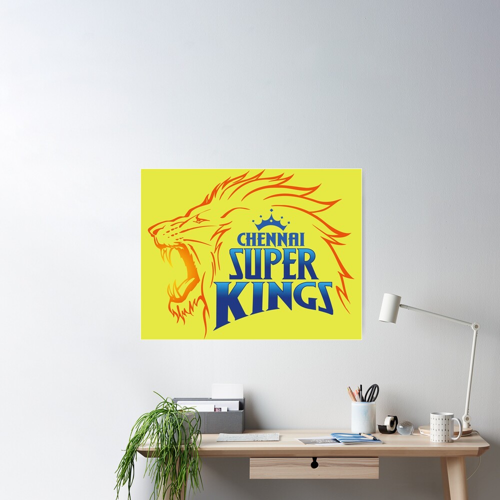 How to Draw the Chennai Super Kings Logo - YouTube