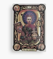 The Wise Grandfather (wall art) Metal Print