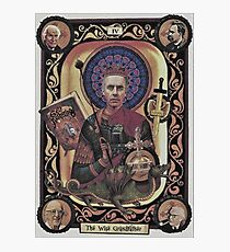 The Wise Grandfather Poster Photographic Print