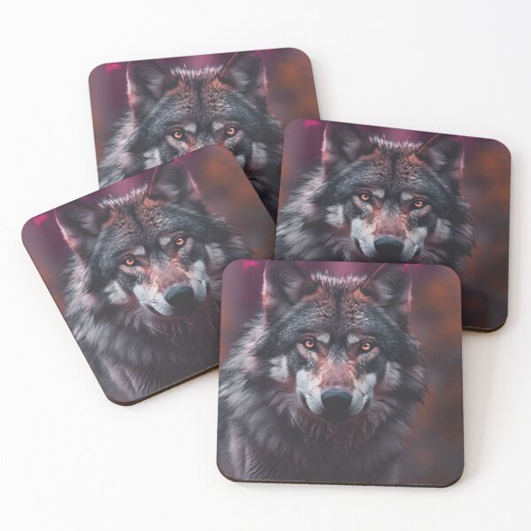 Item preview, Eyes of the Wild: A Powerful Gray Wolf designed and sold by MonsterMatt87.