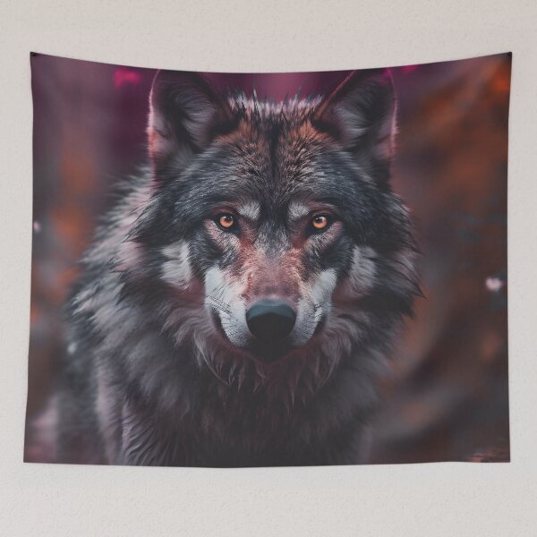 Item preview, Eyes of the Wild: A Powerful Gray Wolf designed and sold by MonsterMatt87.