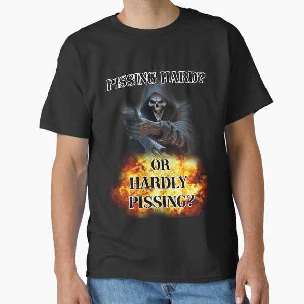 Item preview, pissing hard or hardly pissing designed and sold by InMyMentalEra.