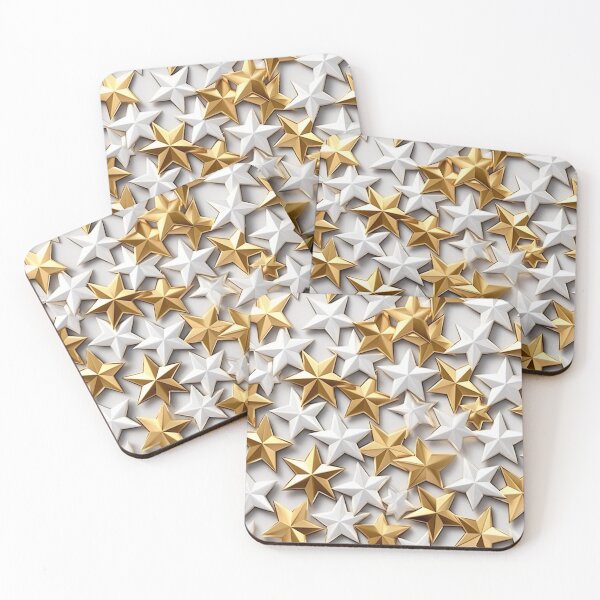 Item preview, Cool Golden Star Pattern designed and sold by lessyun.