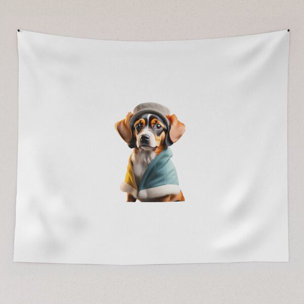 Item preview, Winter season in dog fancy designed and sold by Vasant Ravte.