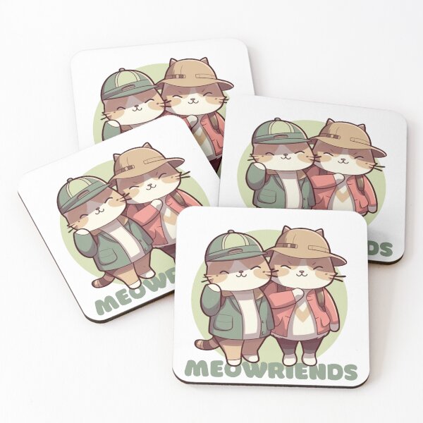 Item preview, Meowriends Funny T Shirts designed and sold by DigitalNikStore.