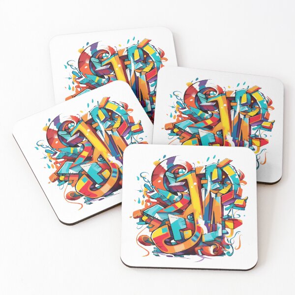 Item preview, Cool Graffiti Letter Pattern designed and sold by lessyun.