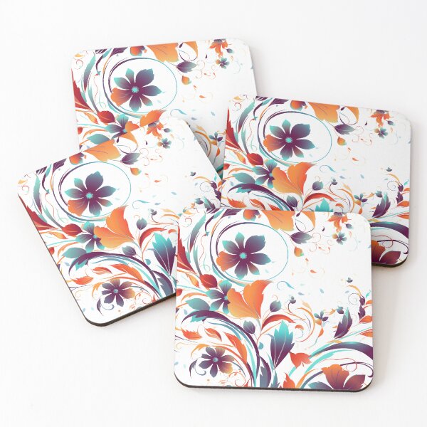 Item preview, Cool Abstract Floral Pattern designed and sold by lessyun.
