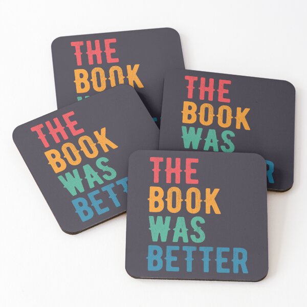 Item preview, The book was better. Book reading quote. designed and sold by SweetLog.