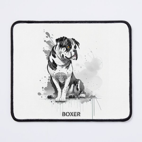 Item preview, Boxer dog brush sketch by CallisC Arts  designed and sold by CallisC-Arts.