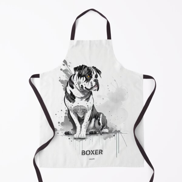 Item preview, Boxer dog brush sketch by CallisC Arts designed and sold by CallisC-Arts.