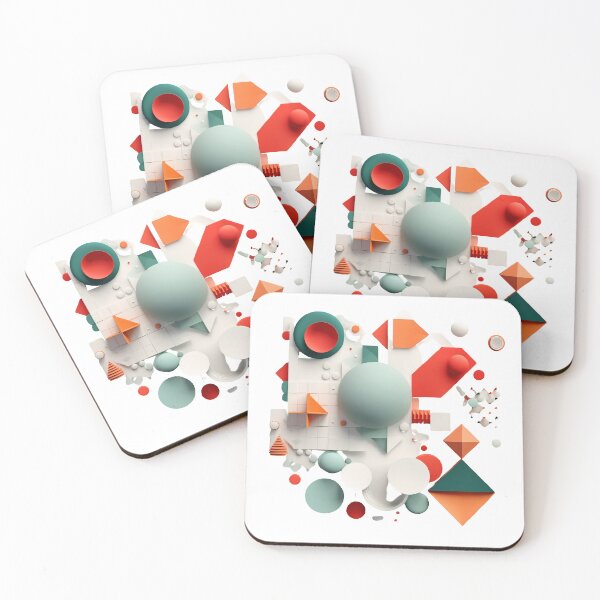 Item preview, Cool Geometric 3D Pattern designed and sold by lessyun.