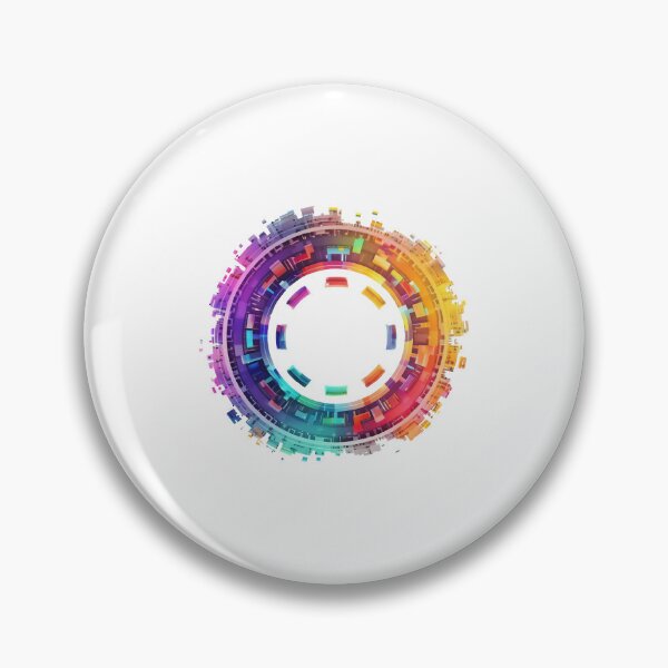 Item preview, Cool Colorful Halo Pattern designed and sold by lessyun.