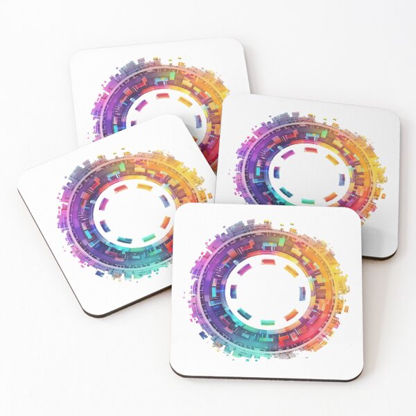 Item preview, Cool Colorful Halo Pattern designed and sold by lessyun.
