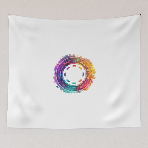 Item preview, Cool Colorful Halo Pattern designed and sold by lessyun.
