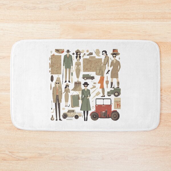 Item preview, Cool Vintage Fashion Element Pattern designed and sold by lessyun.