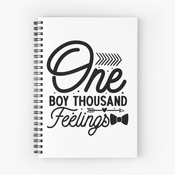 Item preview, One Boy Thousand Feelings designed and sold by Stricely.