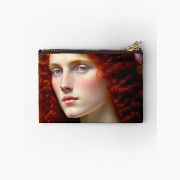 Item preview, Pre Raphaelite Oil Painting of a Beautiful Red Haired Young Woman designed and sold by KALEIDOSCOPE UK.