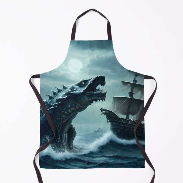 Item preview, Furious Sea Dragon in the Storm designed and sold by worldofwhisper.