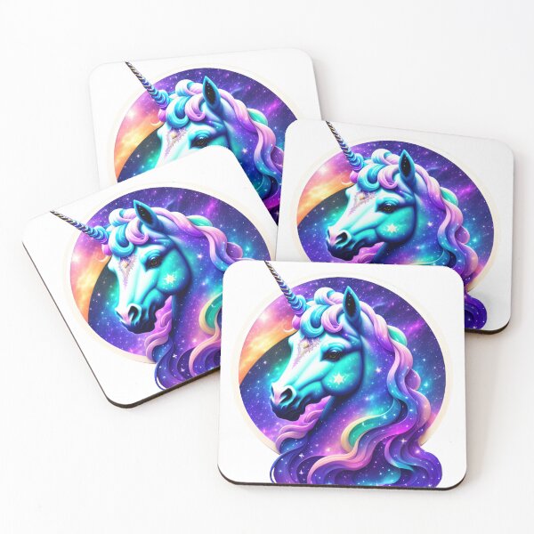 Item preview, Unicorn Lovers Gift Magical Fantasy Horse Art designed and sold by CyberArtWorld.