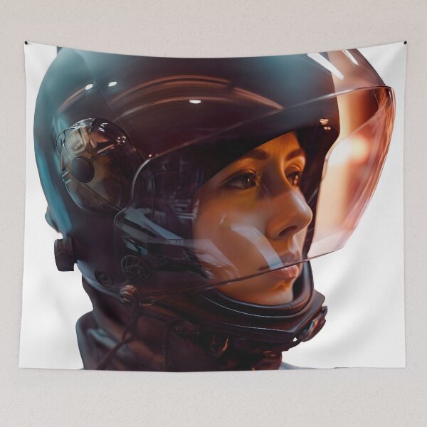 Item preview, The girl in the helmet III designed and sold by SulacoLabs.