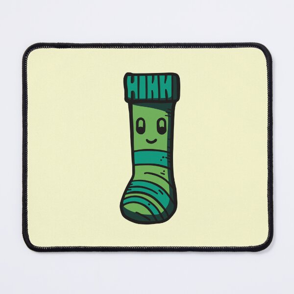 Item preview, LOST SOCK MEMORIAL DAY - CUTE AND HAPPY SOCKS MOTIVES GREEN designed and sold by Ascendence.