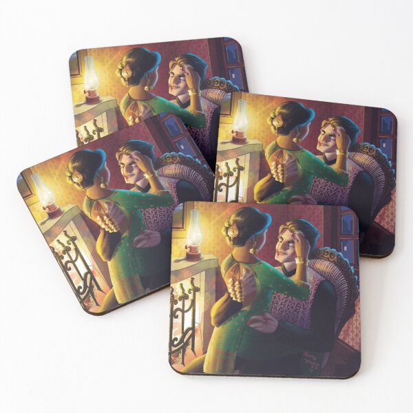 Item preview, Inej tends to Kaz's wounds designed and sold by Arany-Studio.