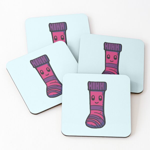 Item preview, LOST SOCK MEMORIAL DAY - CUTE AND HAPPY SOCKS MOTIVE PINK designed and sold by Ascendence.