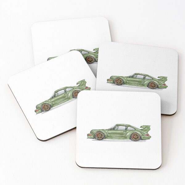 Item preview,  watercolor classic car designed and sold by blackcatgraphic.