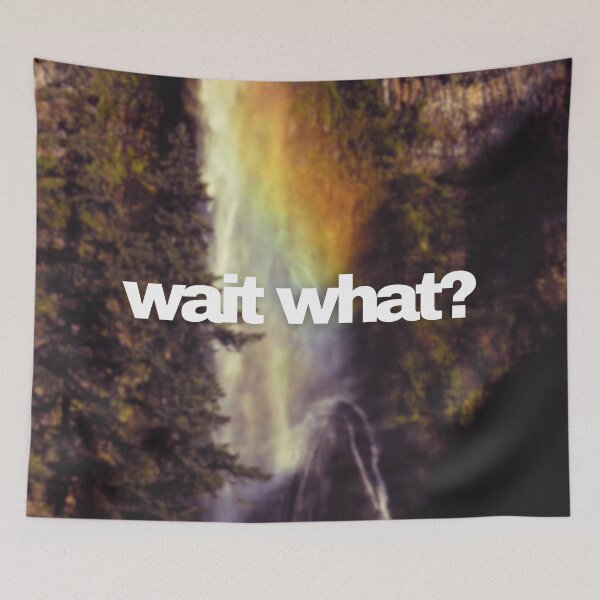 Item preview, Rainbow in Multnomah Falls in Washington (wait what?) designed and sold by thewaitwhatshop.
