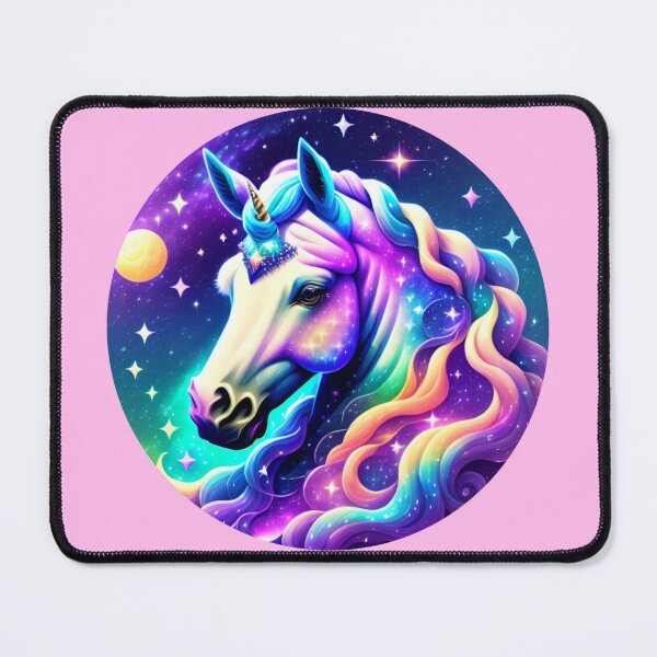 Item preview, Unicorn Lovers Gift Magical Fantasy Horse Art designed and sold by CyberArtWorld.