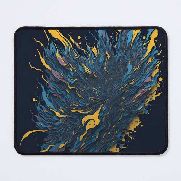 Item preview, Dynamic Energy Unleashed: A Fusion of Colours, Shapes, and Textures designed and sold by RedArtG09.