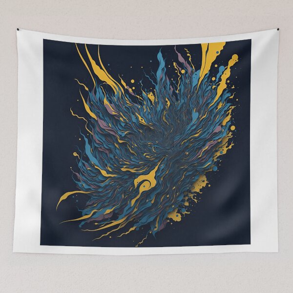 Item preview, Dynamic Energy Unleashed: A Fusion of Colours, Shapes, and Textures designed and sold by RedArtG09.