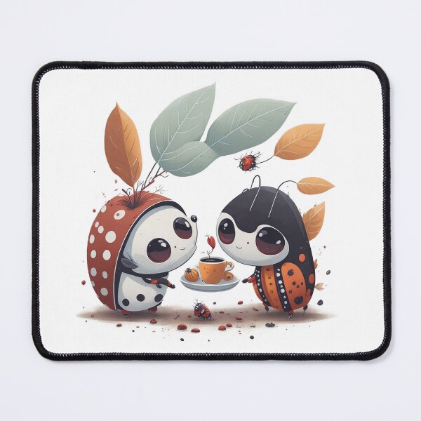 Item preview, Spring Coffee Date with Ladybugs designed and sold by hudaG.