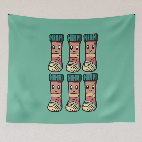 Item preview, DAY OF THE SAME COLOR SOCKS - CUTE AND HAPPY SOCKS COLOURED MOTIVES designed and sold by Ascendence.