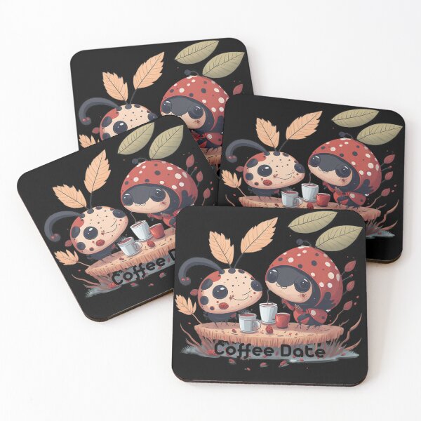 Item preview, Spring Coffee Date  designed and sold by hudaG.