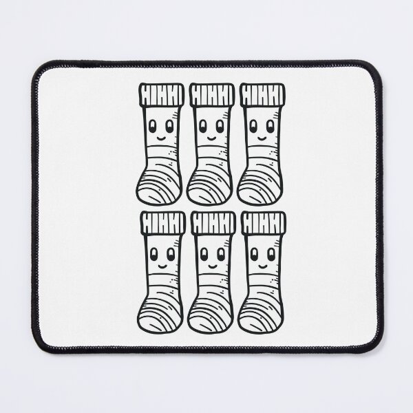 Item preview, DAY OF THE SAME COLOR SOCKS - CUTE AND HAPPY SOCKS MOTIFS BLACK designed and sold by Ascendence.
