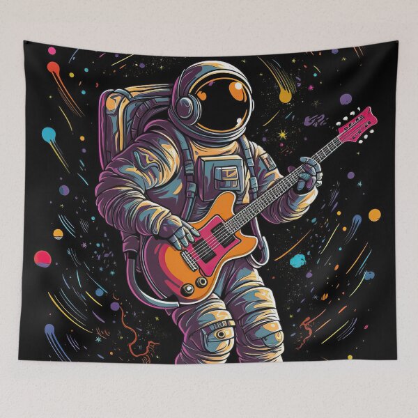 Item preview, Paul - The NASA rock 'n' roller who brings the electric guitar to life designed and sold by Pixelboys.