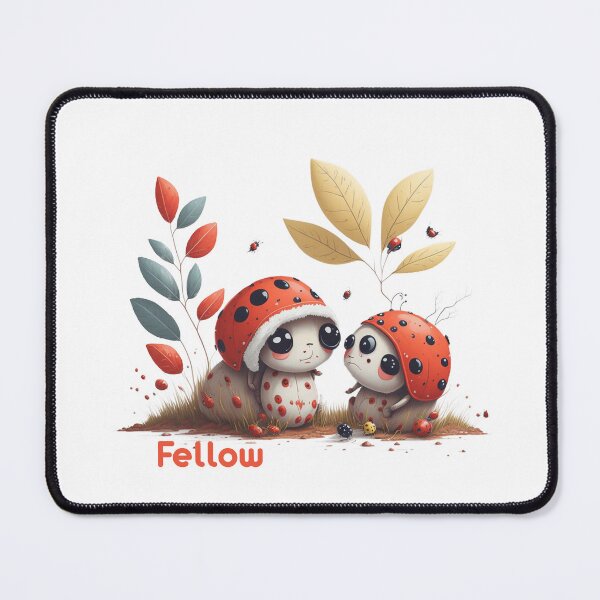 Item preview, Playful Ladybugs fellow Sharing a Cup of Joe designed and sold by hudaG.