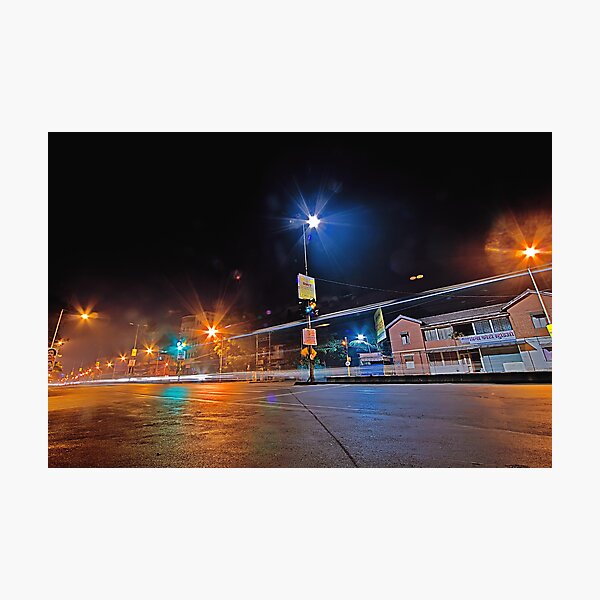 Wisps on the street Photographic Print