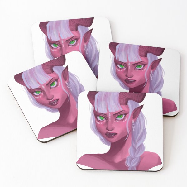 Item preview, Tiefling Lady designed and sold by MonsterHaven.
