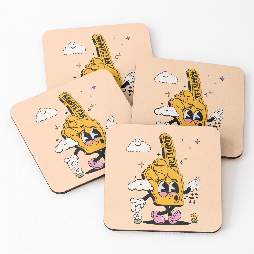 Item preview, Coasters (Set of 4) designed and sold by CreativeDStore.