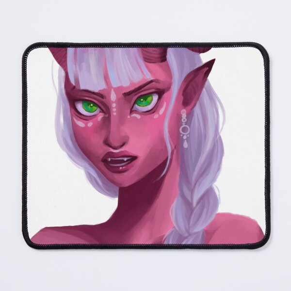 Item preview, Tiefling Lady designed and sold by MonsterHaven.