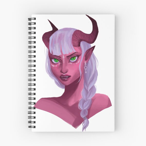 Item preview, Tiefling Lady designed and sold by MonsterHaven.