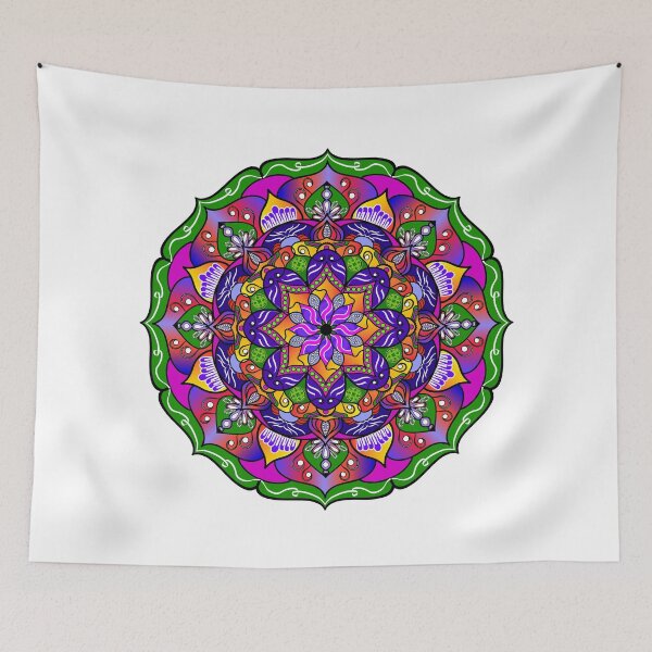 Item preview, Summer Vibes Mandala designed and sold by mandalandala.