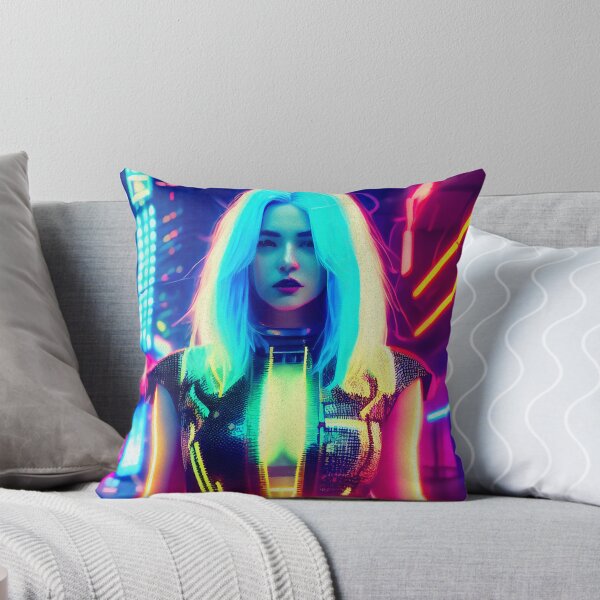 Item preview, Abstract Cyberpunk Girl designed and sold by jpvoodoo.