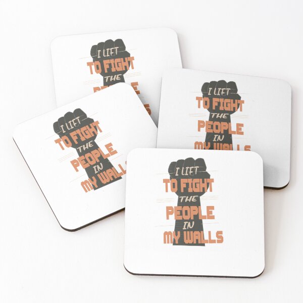 Item preview, I Lift To Fight The People In My Walls designed and sold by brianmiles25.