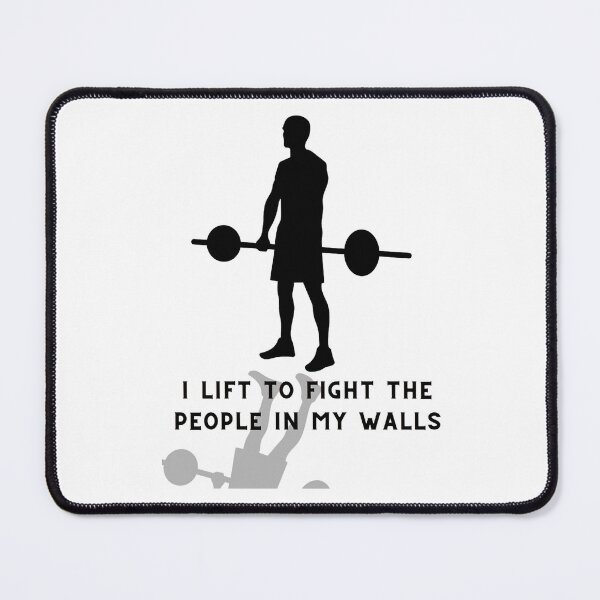 Item preview, I Lift To Fight The People In My Walls designed and sold by brianmiles25.